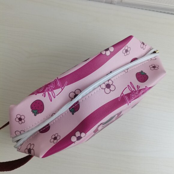 My Melody Pink Make Up Bag Pouch With Side Handle - Picture 6 of 7